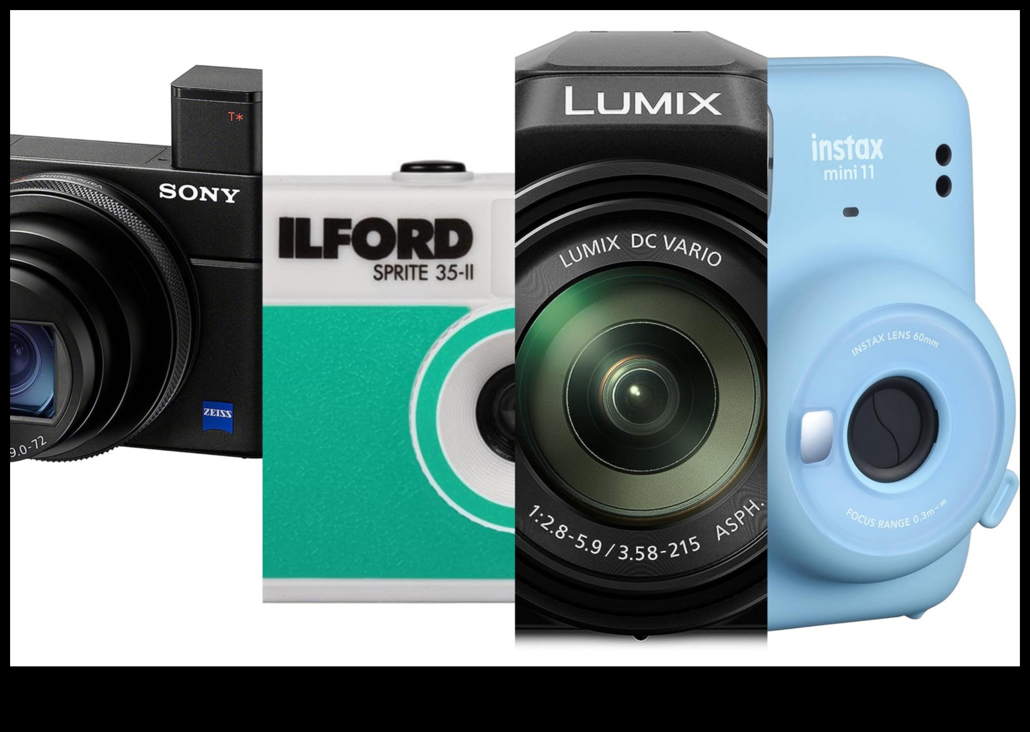 יצירתיות קומפקטית: חקר מצלמות הצבע וצילום עשירות בתכונות