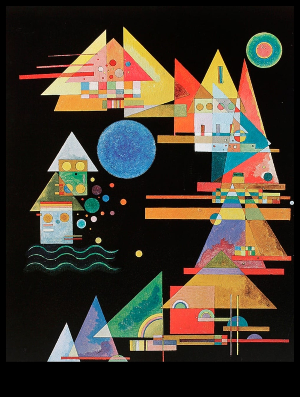 קוסמוס צבעוני: חקירות מופשטות בגוונים תוססים