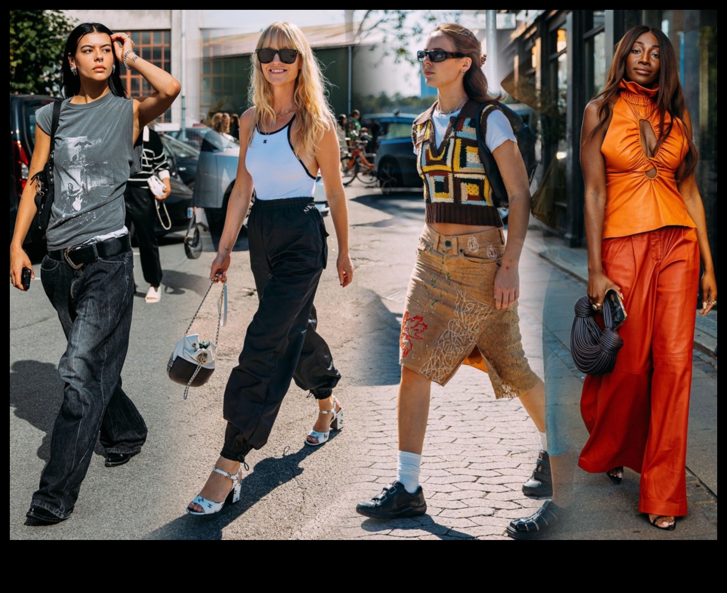 Street Chic: סגנונות בהשראה אורבנית למראה מגמתי