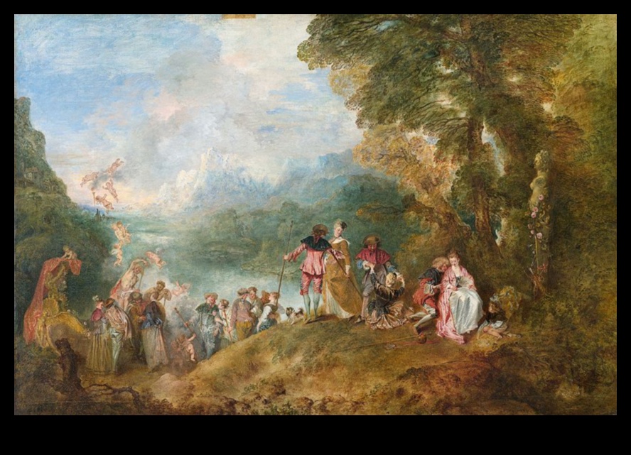 Rococo Radiance: הקווים האלגנטיים של ביטוי אמנותי