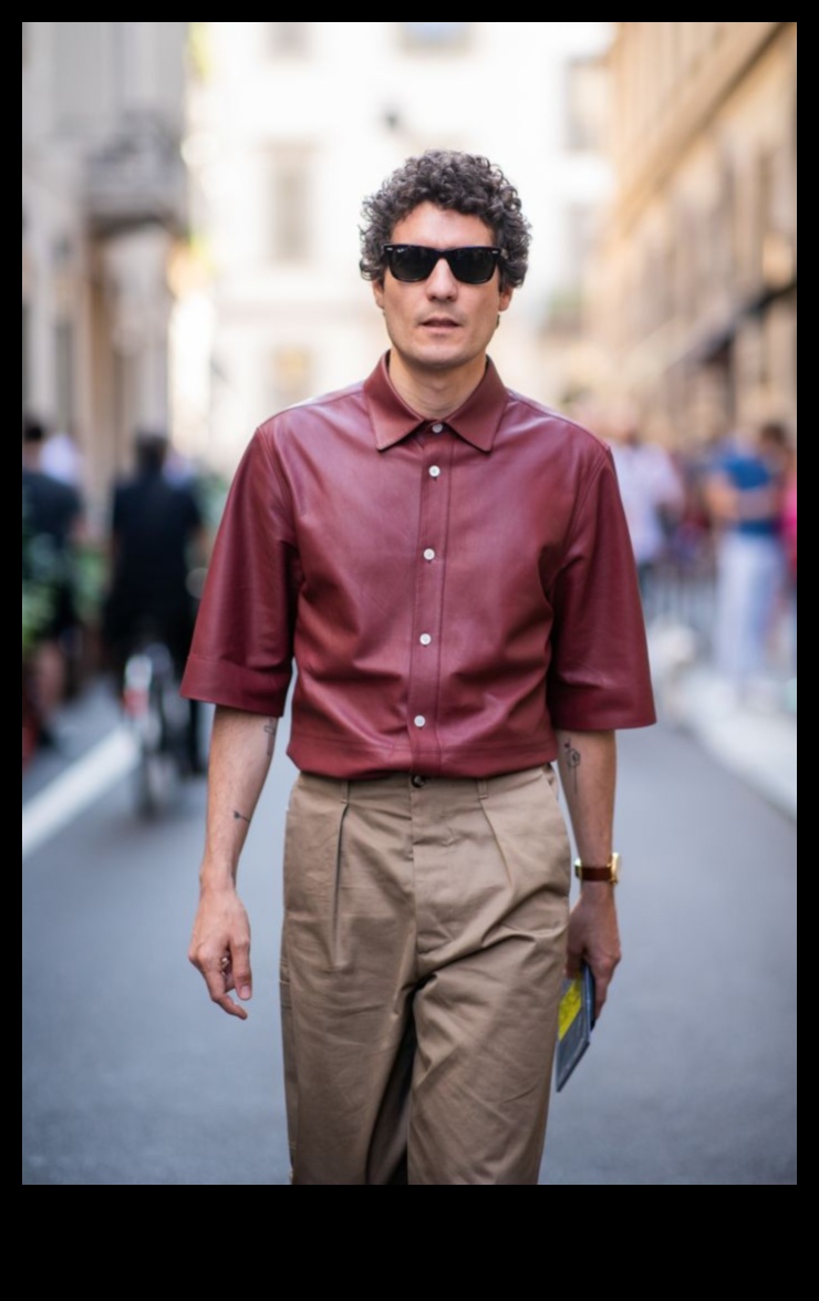 תחכום ברחובות: אופנת גברים משדרת גישה