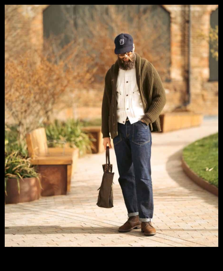 תחכום ברחובות: אופנת גברים משדרת גישה