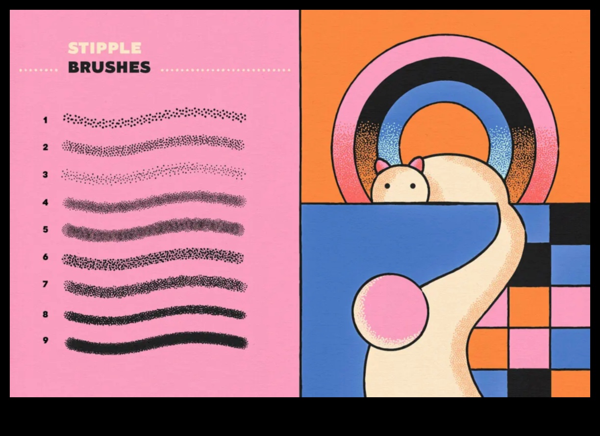 מברשות מודגשות: הכלים האמנותיים של חזוני פופ ארט