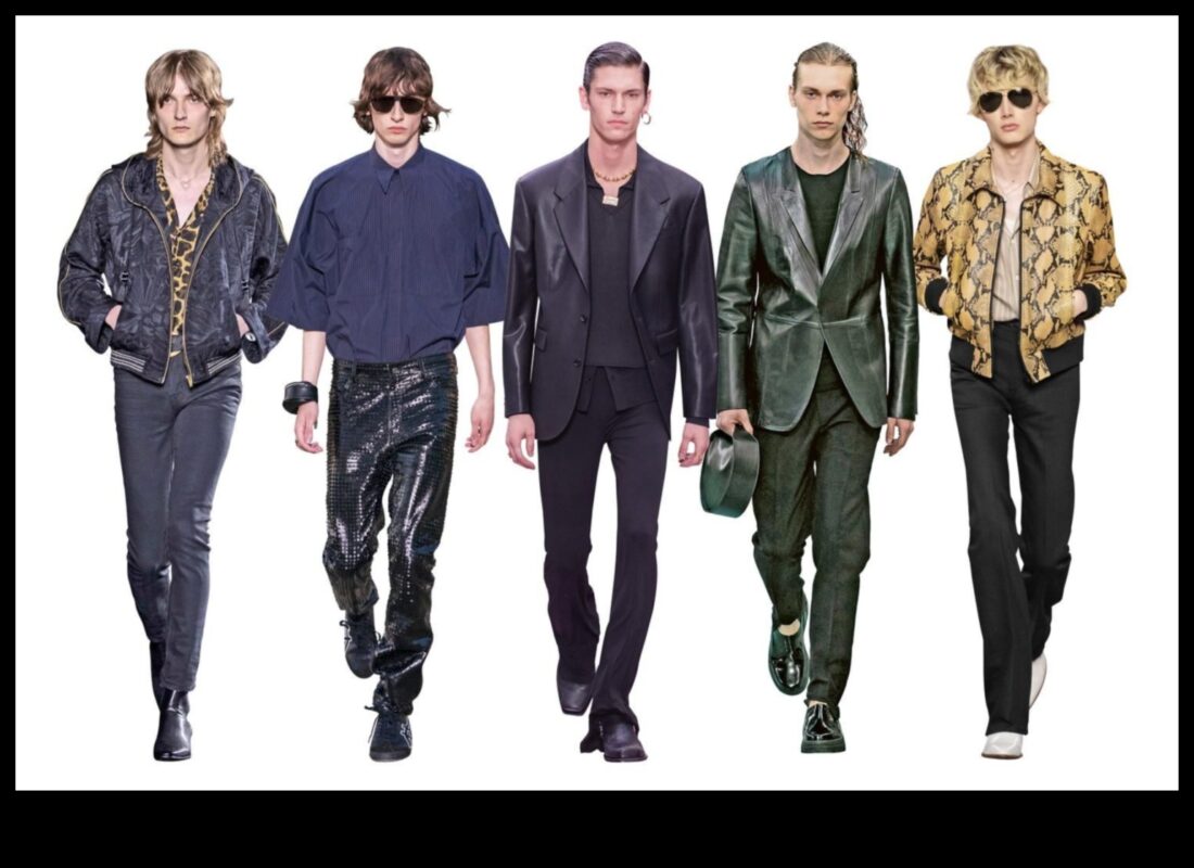 תחכום ברחובות: אופנת גברים משדרת גישה