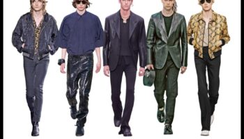 תחכום ברחובות: אופנת גברים משדרת גישה