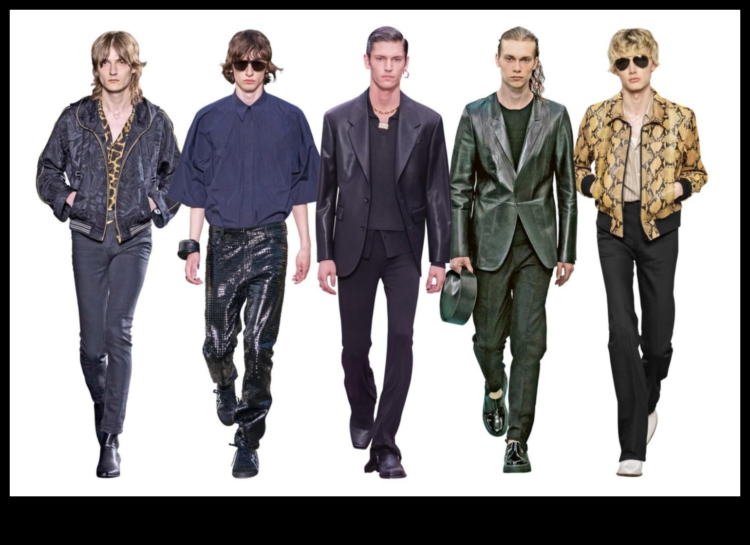 תחכום ברחובות: אופנת גברים משדרת גישה