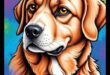 יצירות קנבס כלבים: כיף ציור לכלבים ולבעלים