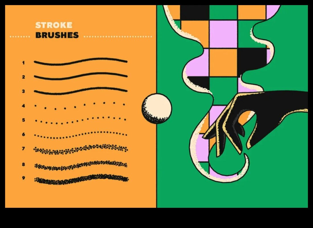 מברשות מודגשות: הכלים האמנותיים של חזוני פופ ארט