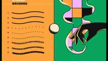 מברשות מודגשות: הכלים האמנותיים של חזוני פופ ארט