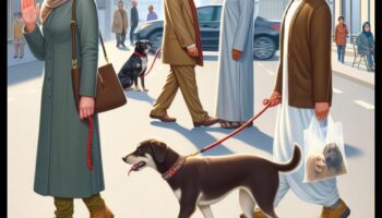 שפת הרצועות: הבנת כללי הליכת כלבים